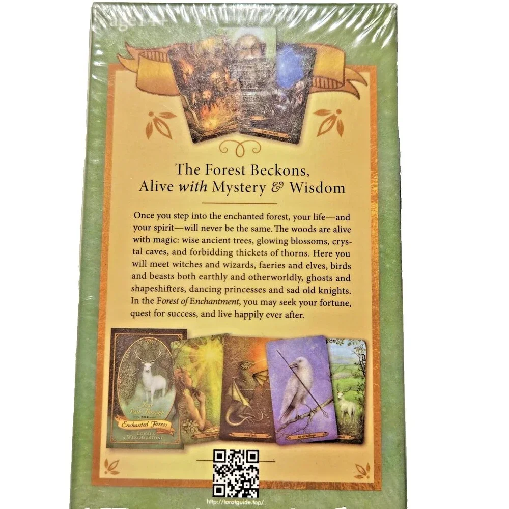 Forest of Enchantment Tarot – A Mystical 78-Card Deck & E-Guidebook, Pocket Ed.